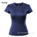 T-Shirt Wicking Dry Fit Feminina justa